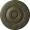 Ekena Millwork Neuveau Ceiling Medallion (Fits Canopies up to 6 3/8"), Hand-Painted Witch Hazel, 24 1/4"OD x 2"P CM24NAWHF - alternate 1